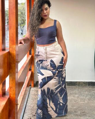 Conjunto blusa e saia Ipanema