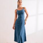 Vestido jeans super MIDI