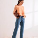 Calça jeans little (para baixas ) Reta