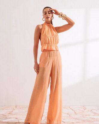 Calça WIDE LEG laranja