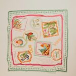 Canga estampada lenço