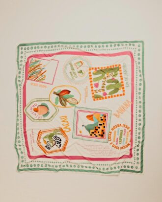 Canga estampada lenço