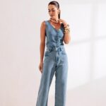 Calça jeans little (para baixas) WIDE LEG